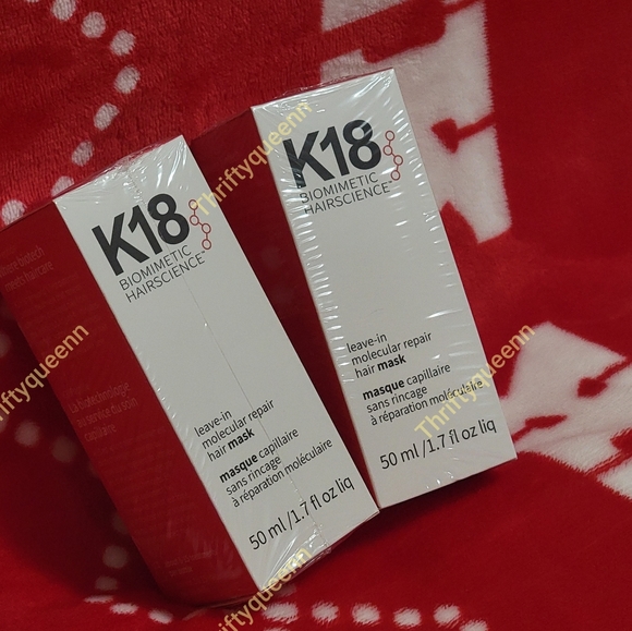 K18 Leave-In Repair Hair Mask SET of 2 Treatments to Repair Dry or Damaged Hair - Picture 11 of 12